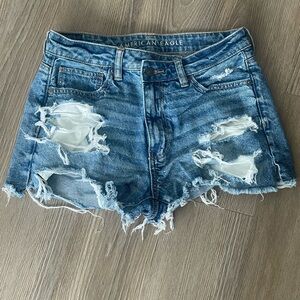 AE Mom Jean Shorts